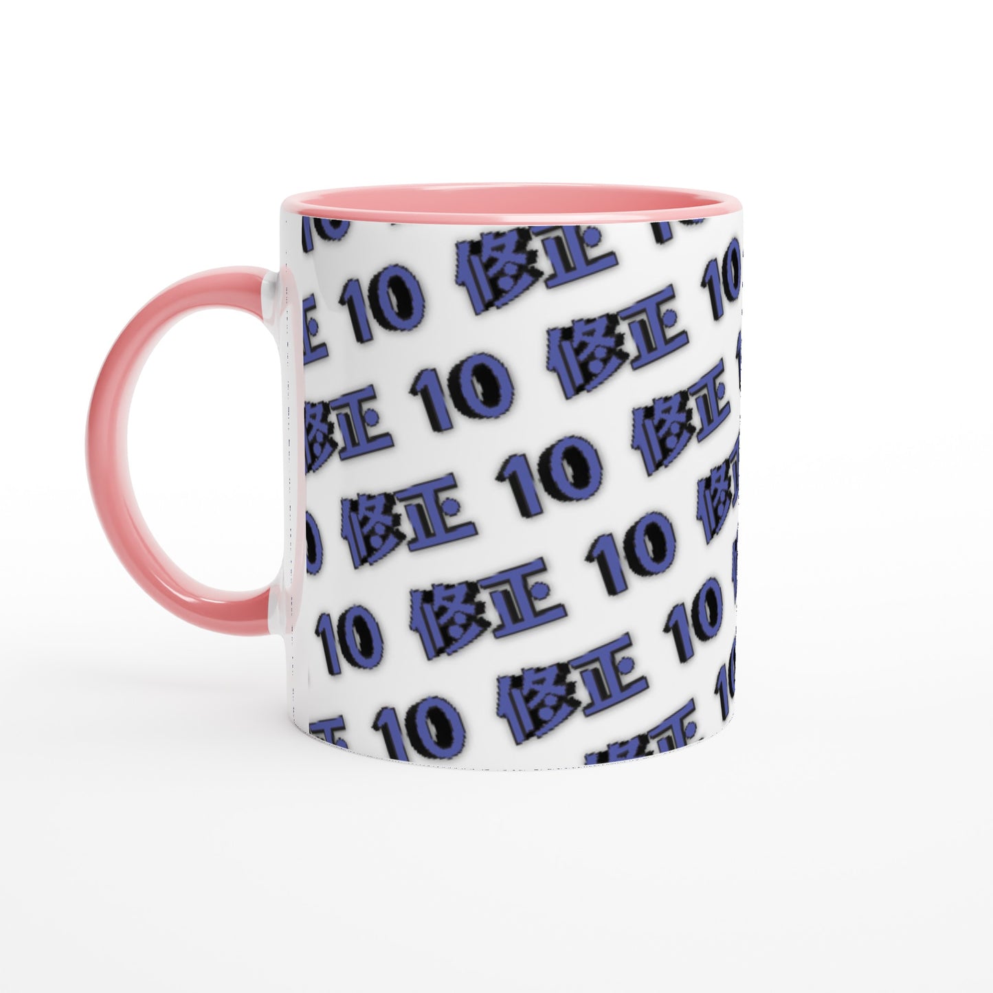 A10 Media Tag - White 11oz Ceramic Mug with Color Inside