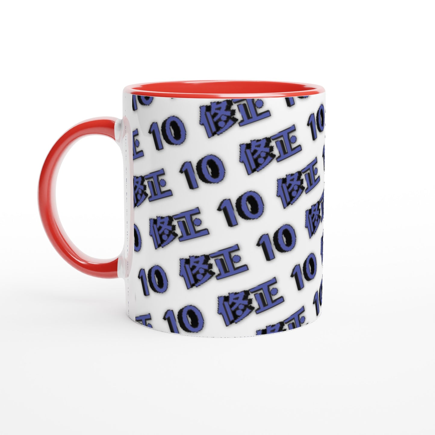 A10 Media Tag - White 11oz Ceramic Mug with Color Inside