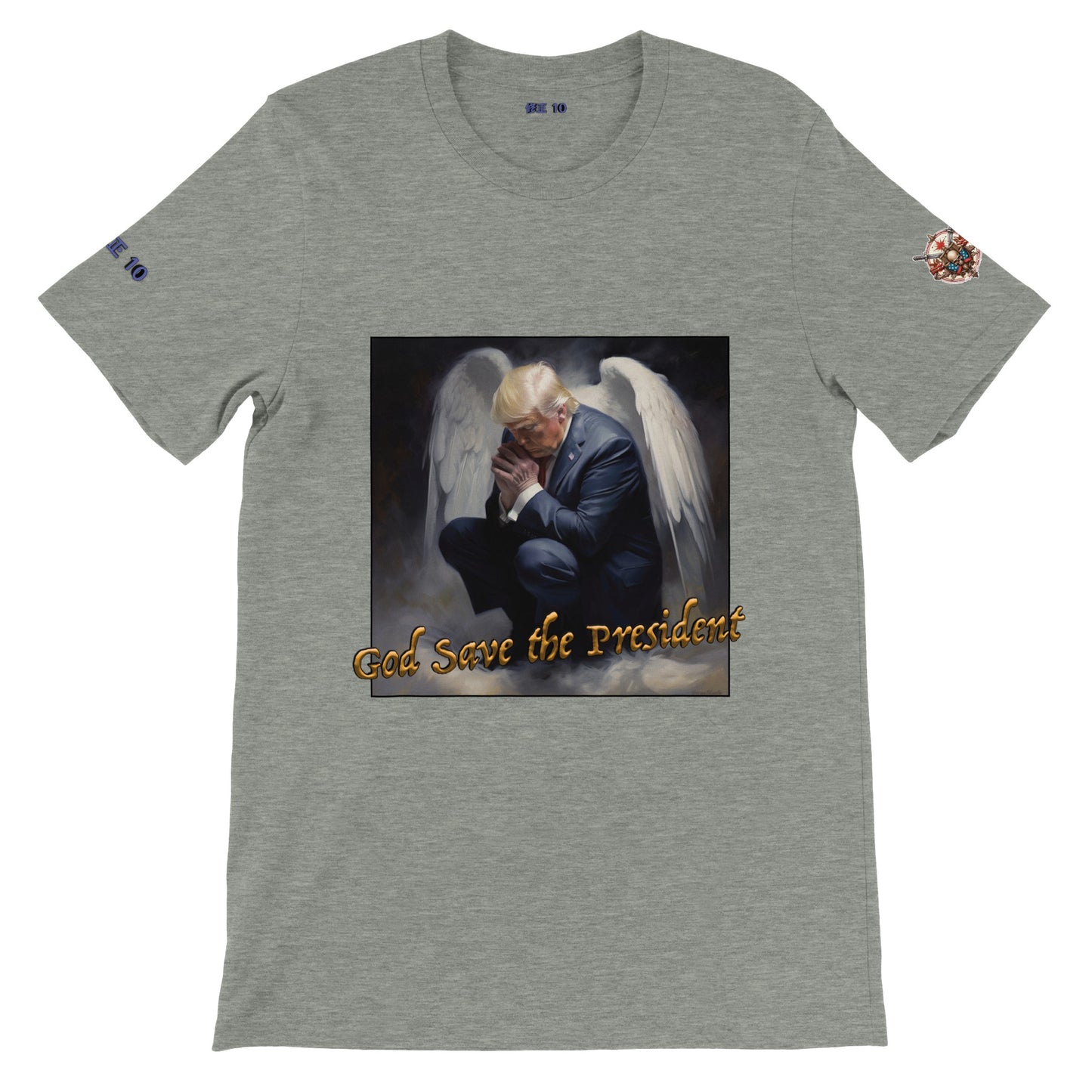 God Save the President: Premium Unisex Crewneck T-shirt