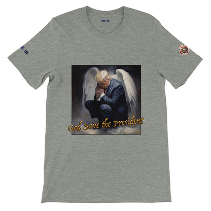 God Save the President: Premium Unisex Crewneck T-shirt