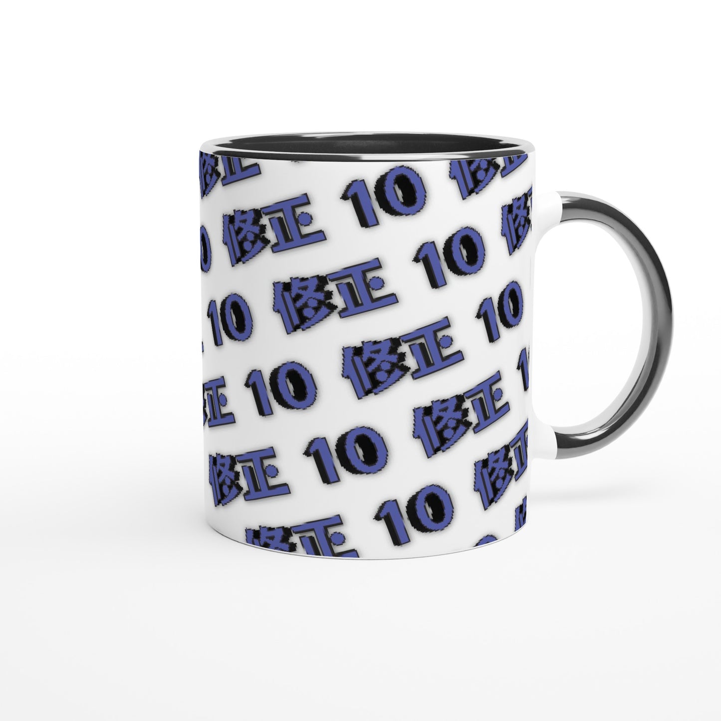 A10 Media Tag - White 11oz Ceramic Mug with Color Inside